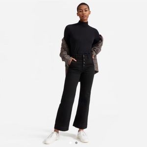Everlane wide leg black jeans